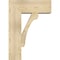 Ekena Millwork Legacy Block Rough Sawn Bracket w/ Offset Brace, Douglas Fir, 8"W x 20"D x 28"H BKT0806X20X28LEC05RDF - alternate 4
